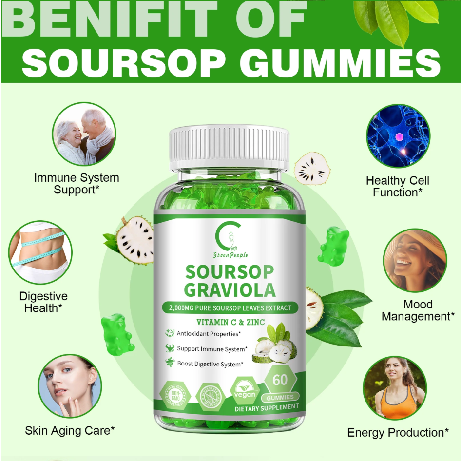 SourGlow™ Soursop Wellness Gummies