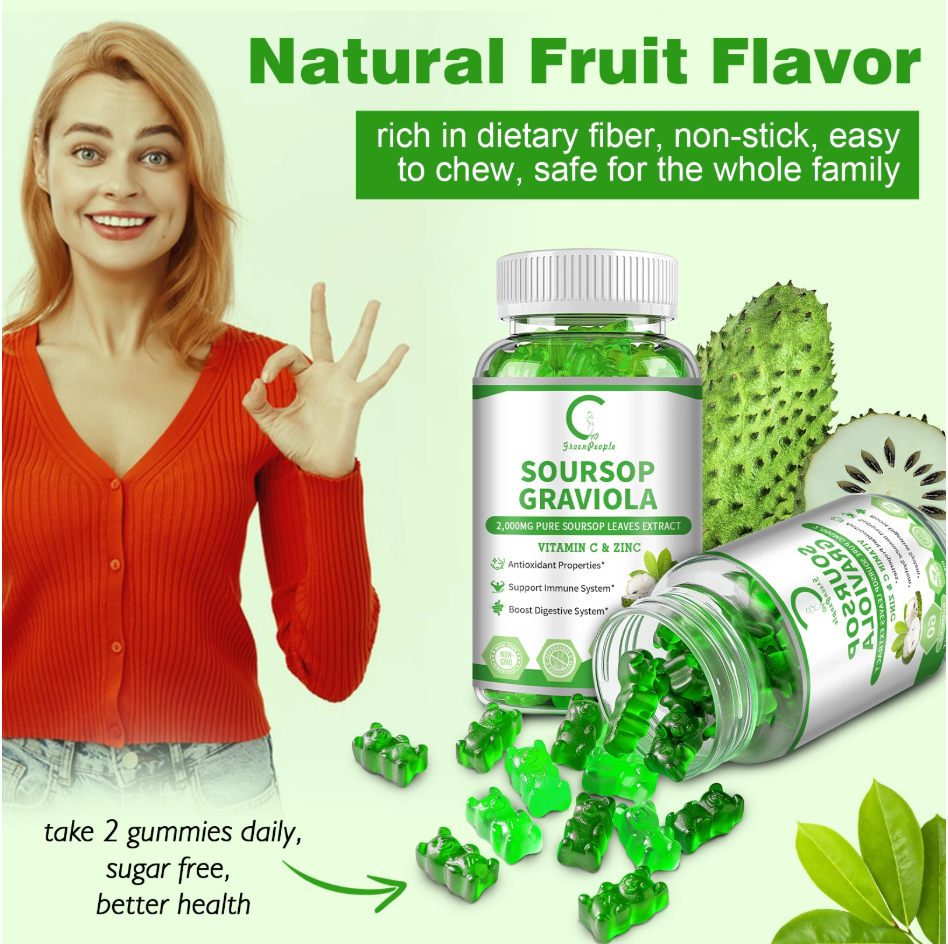 SourGlow™ Soursop Wellness Gummies