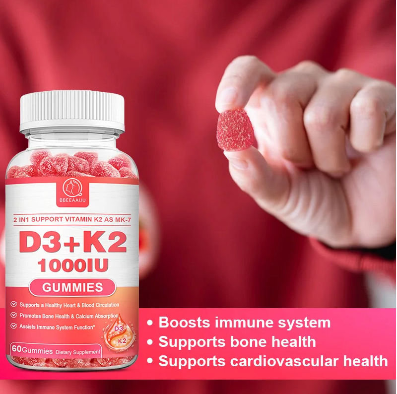 BoneViva™ D3 + K2 Gummies