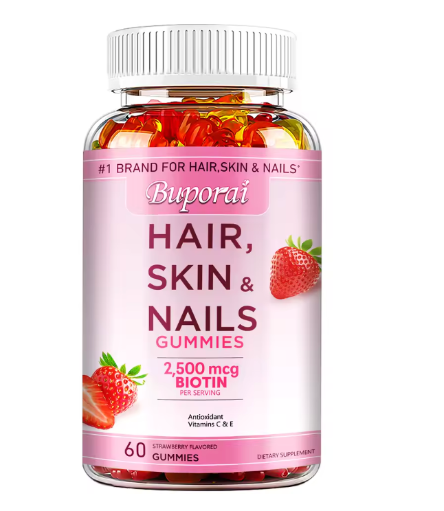 GlowVita™ Hair, Skin & Nails Gummies