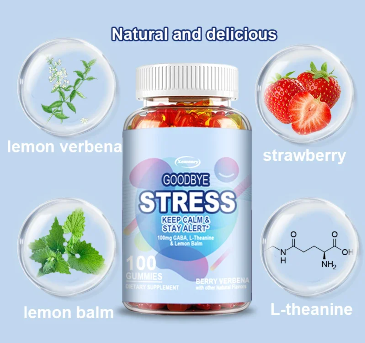 CalmaZen™ Stress Relief Gummies
